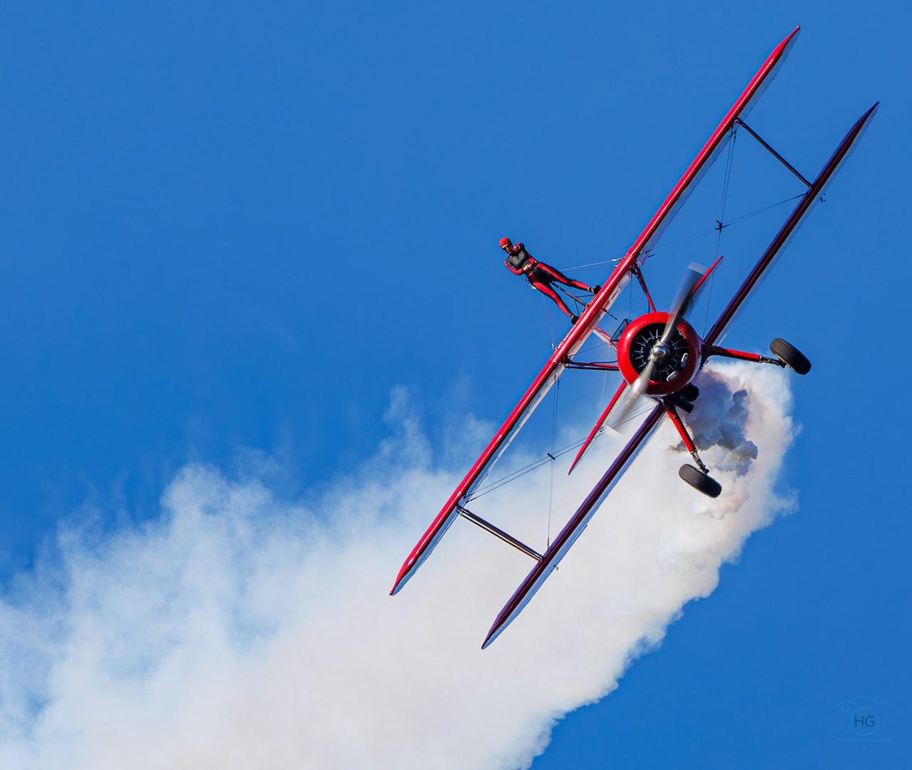 Man flying